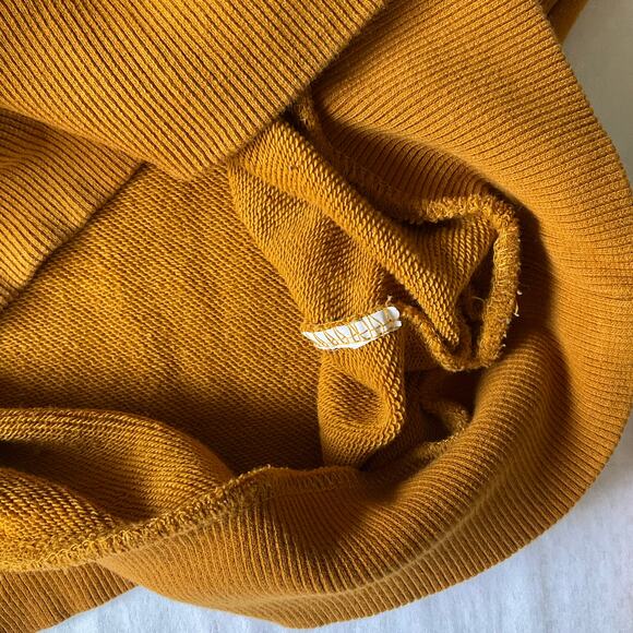 Cotton On Women’s Long sleeve Screw Neck Sweatshirt size S, Solid Orange - Picture 7 of 9